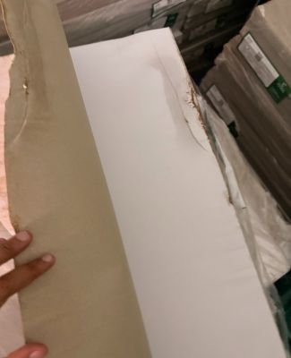 Damaged Stock of Board Alpha Coated Board